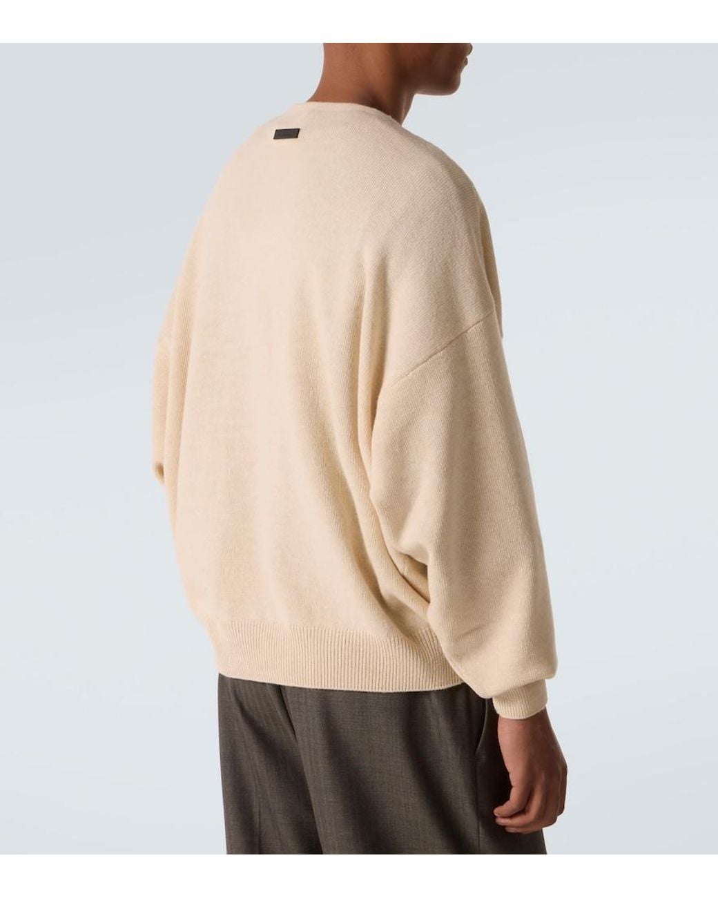 Fear Of God Natural Virgin Wool Sweater for men