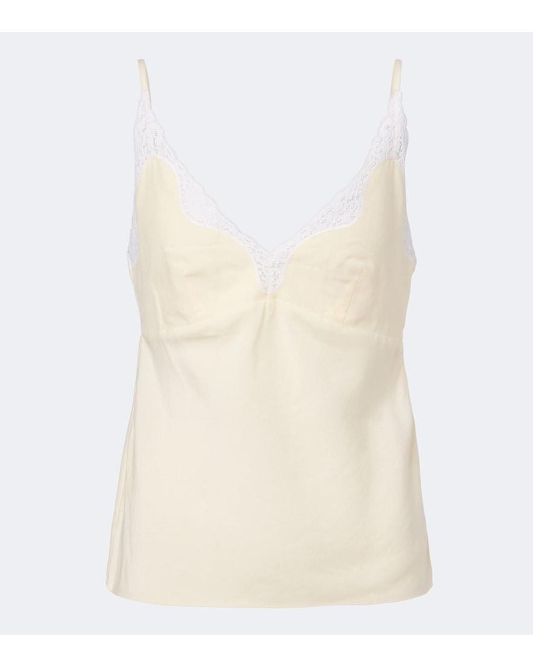 Posse White Tabitha Embroidered Top