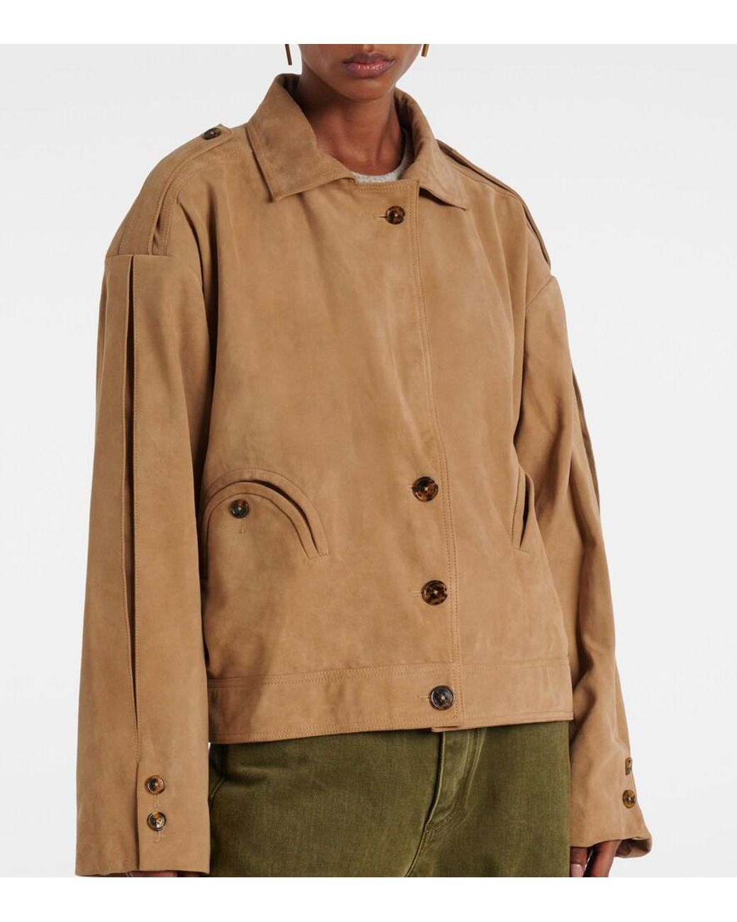 Blazé Milano Brown Kiso Suede Jacket