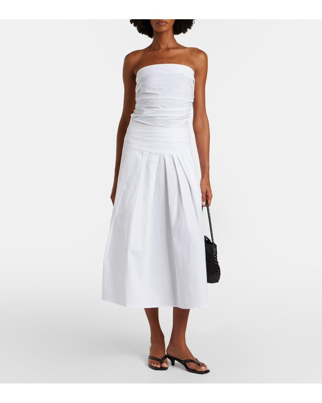 Proenza Schouler White Label Maisy Cotton-Blend Tube Top