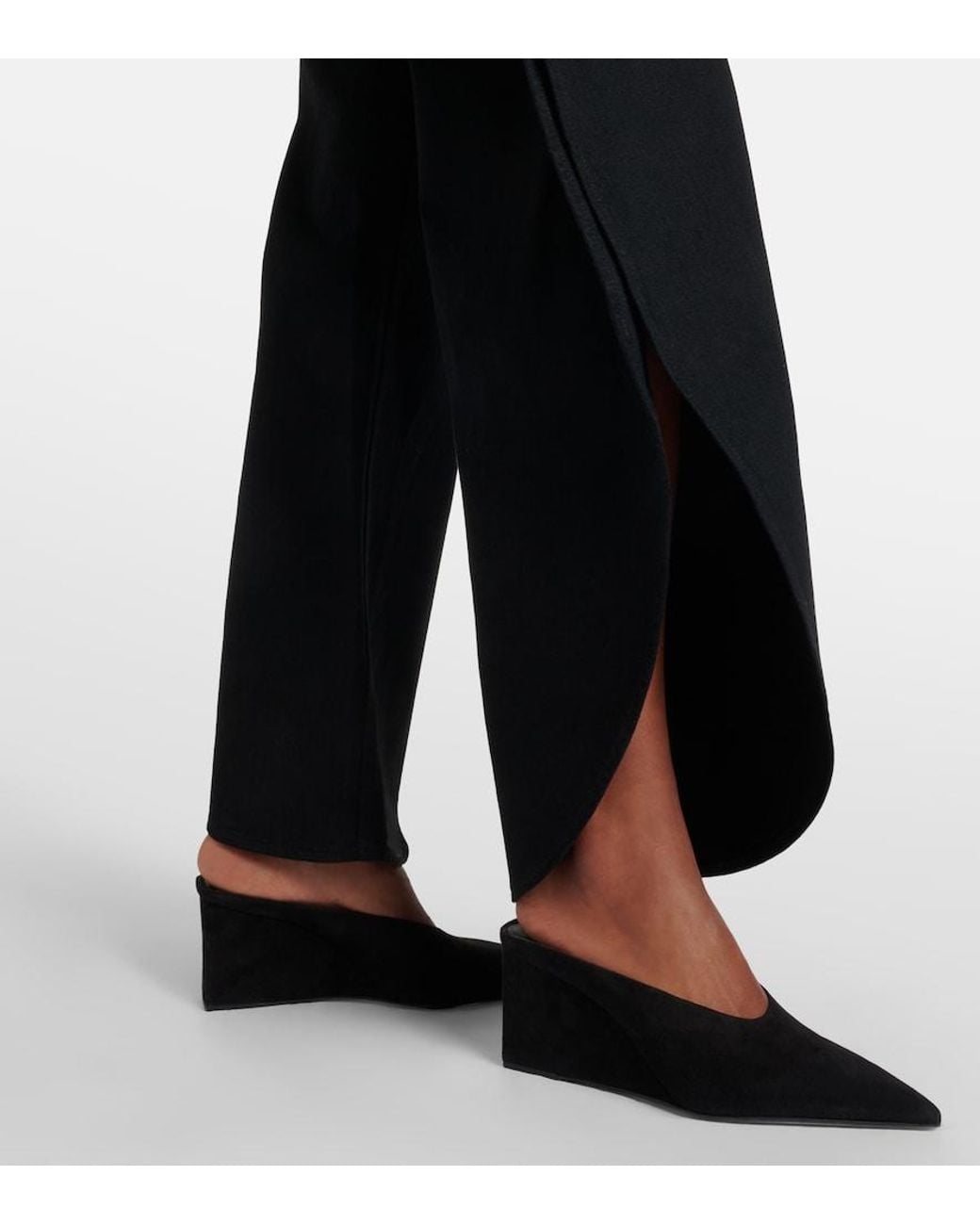 Alaïa Blue Barrel-Leg Jeans