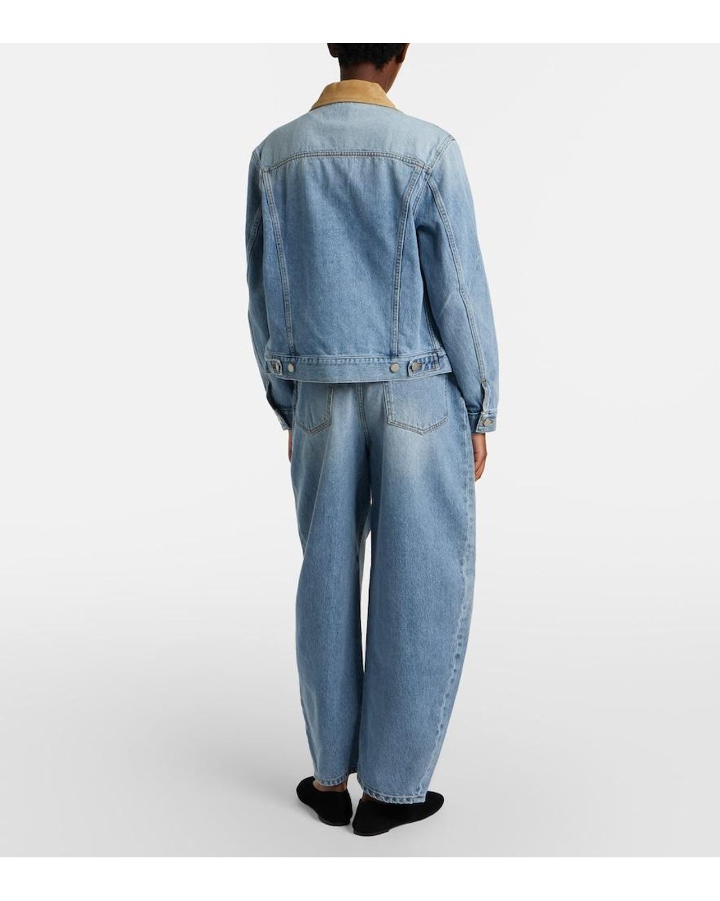 Jeans Barrel Rohe de color Blue