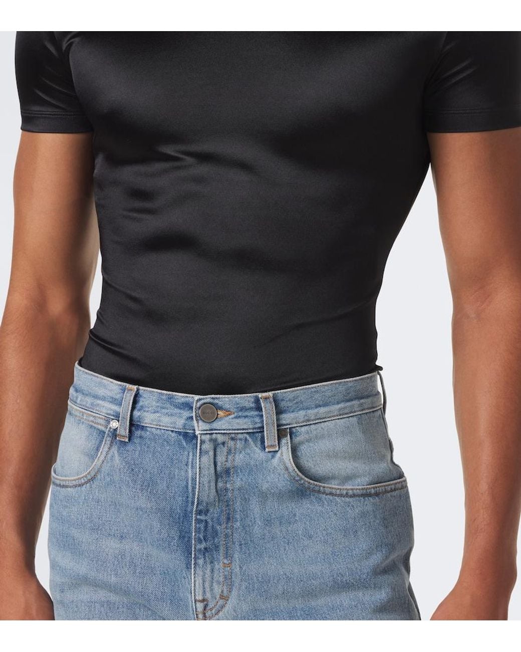 Gucci Blue Straight Jeans for men