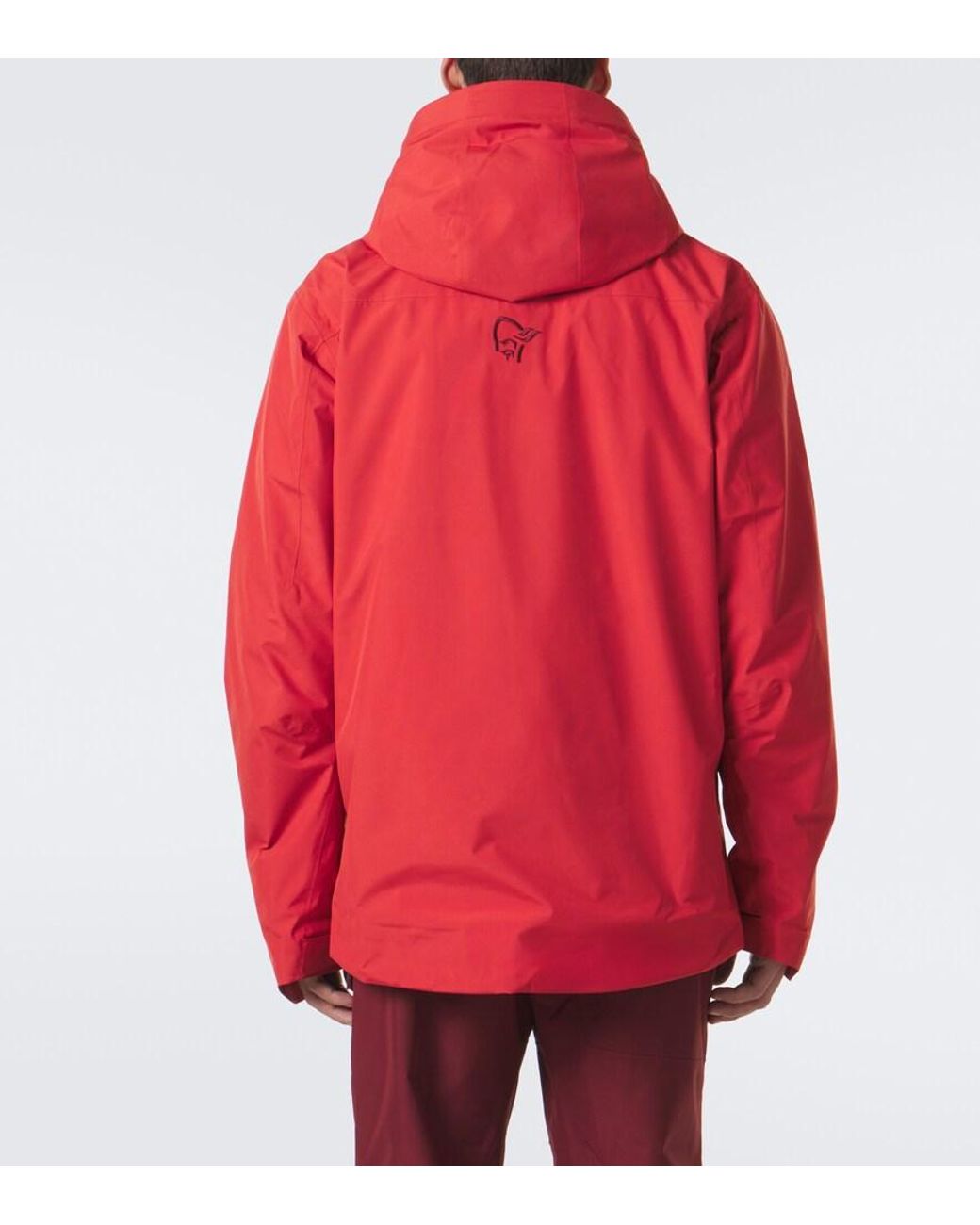 Norrona Red Lofoten Gore-Tex Ski Jacket for men