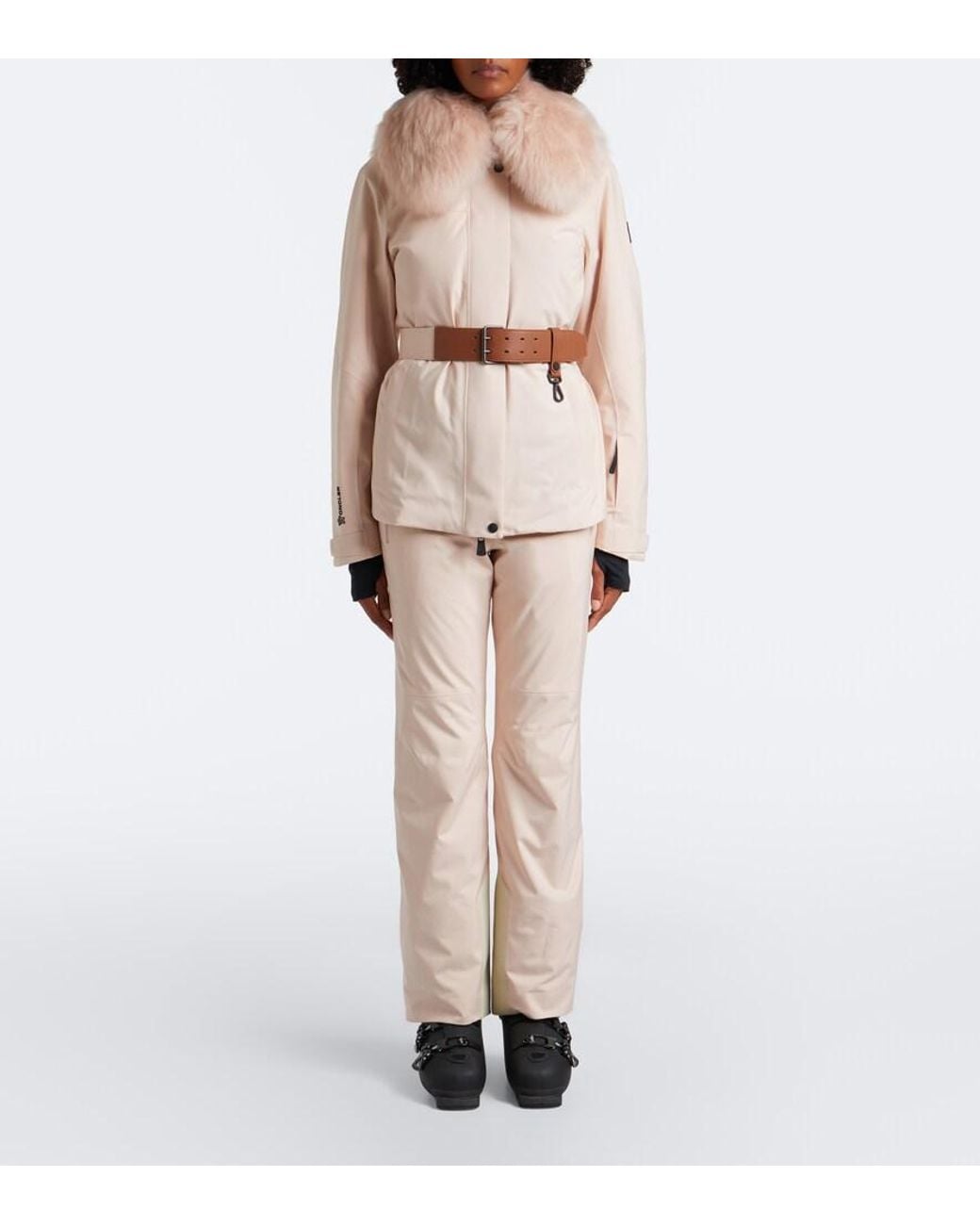 Moncler Natural Vizelles Ski Jacket