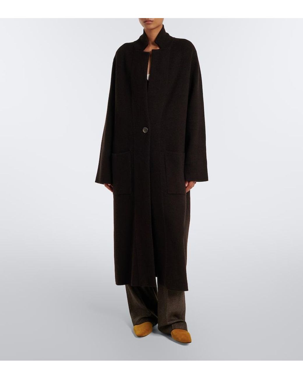 Lisa Yang Black Amie Cashmere Coat