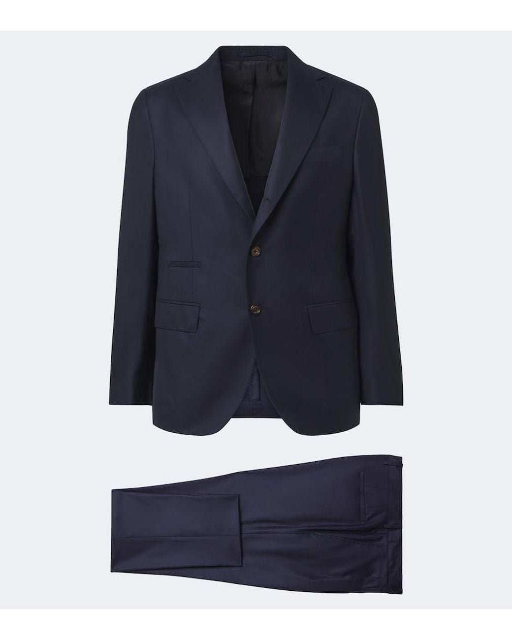 Eleventy Blue Wool Suit for men