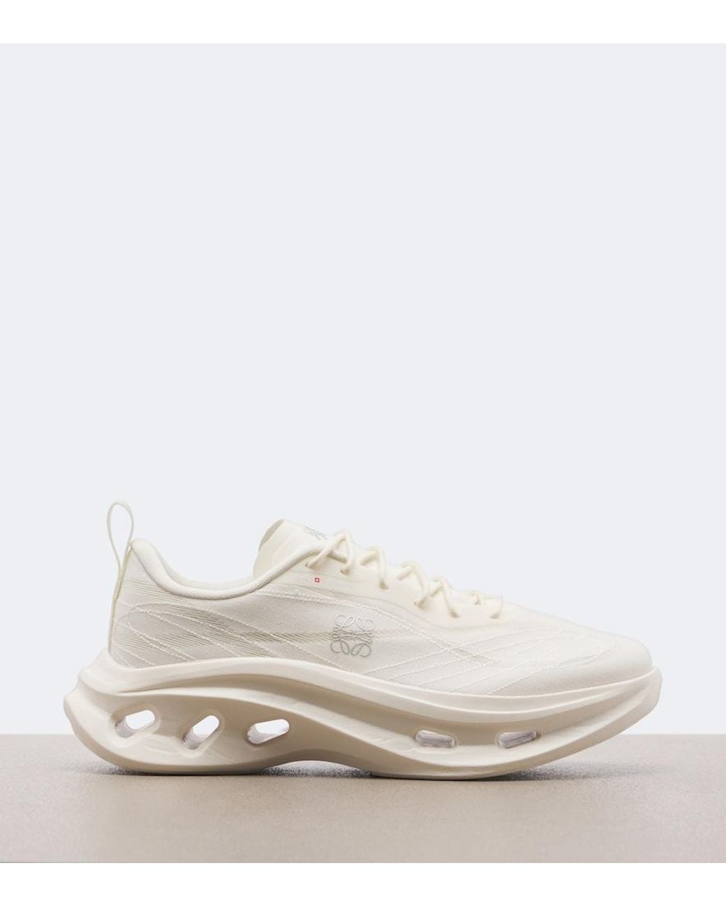 Loewe White X On Cloudtilt Cosmic Running Sneakers