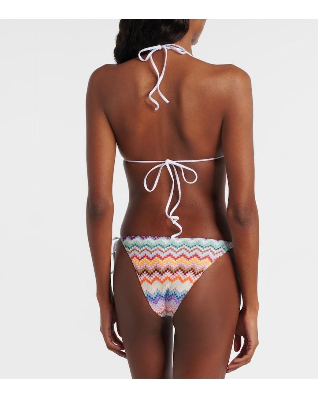 Bikini Zig Zag di Missoni in White