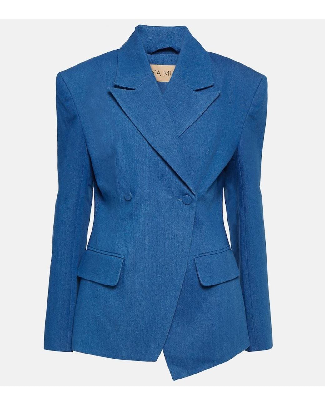 AYA MUSE Blue Cosa Denim Blazer