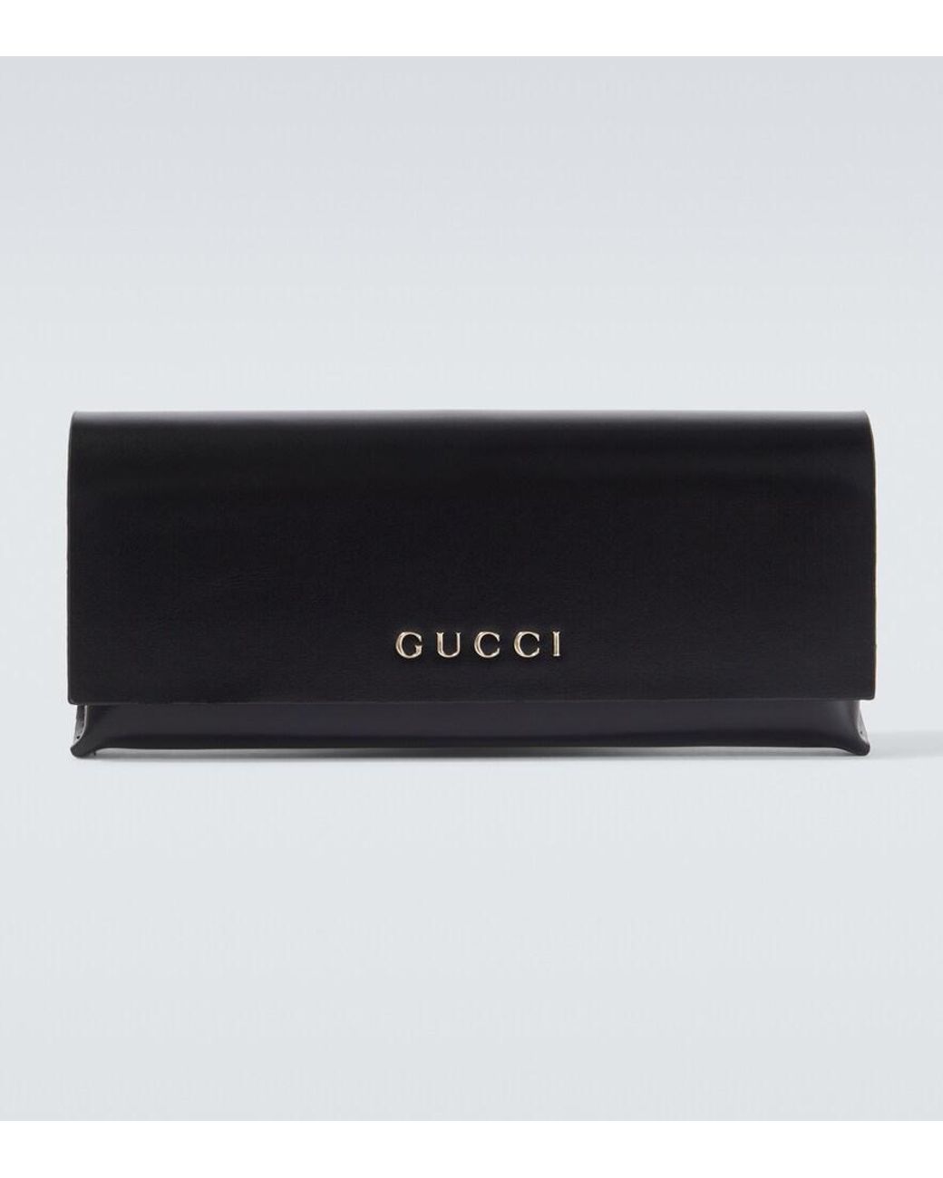Gucci Brown Round Sunglasses for men