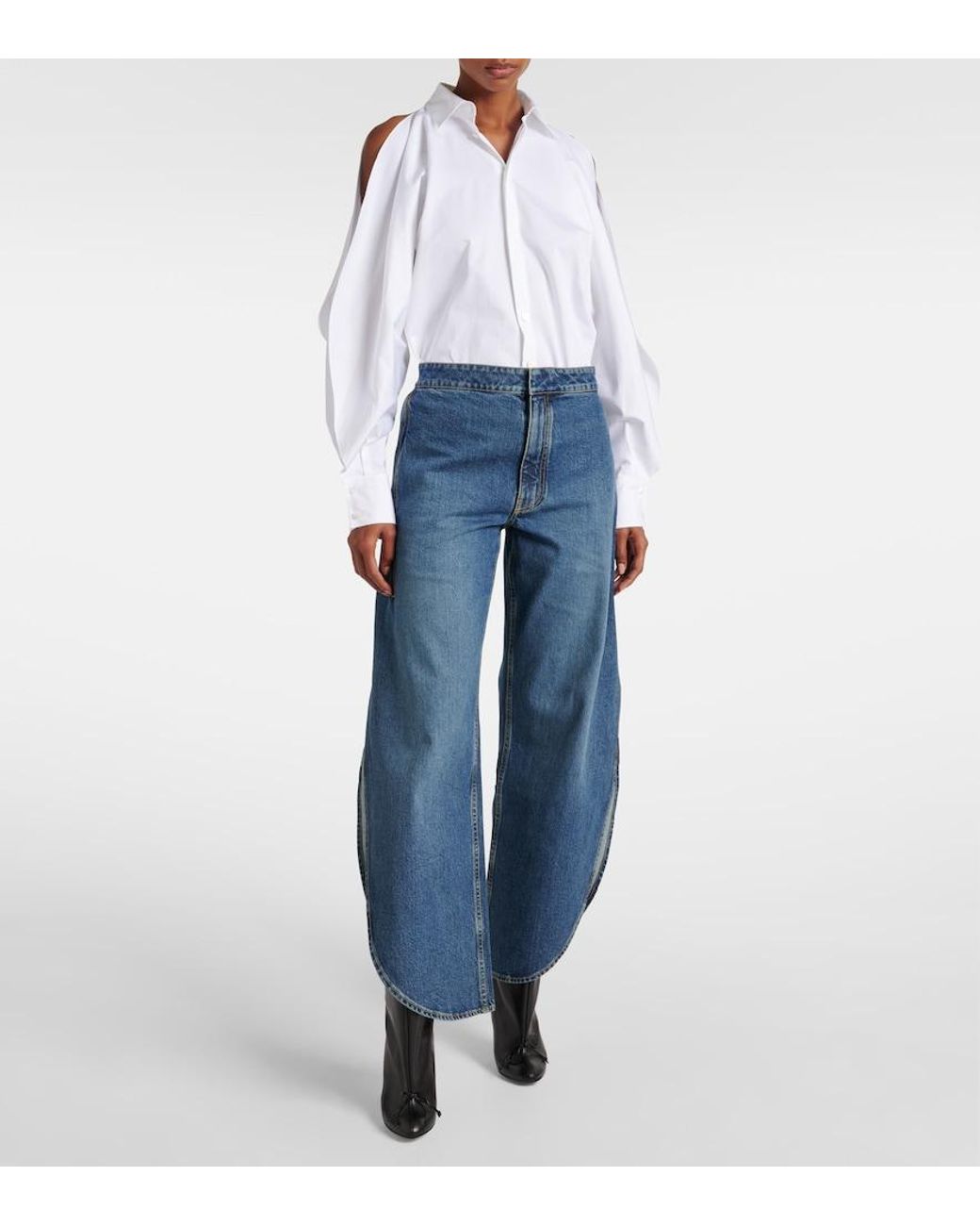 Alaïa White Cotton Shirt