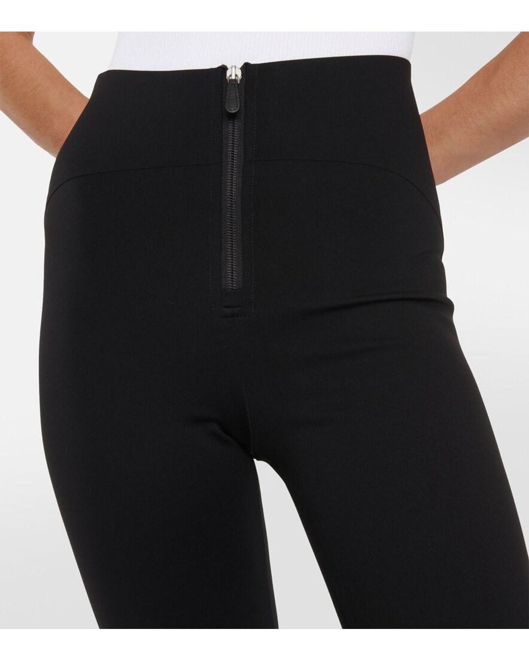 Alaïa Black Jersey Leggings