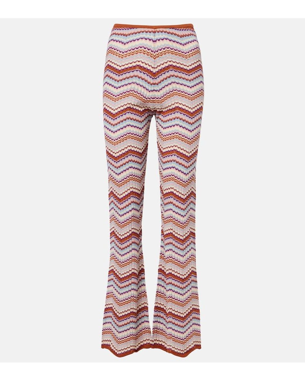 Pantalones Flared Boni De Algodon Rixo