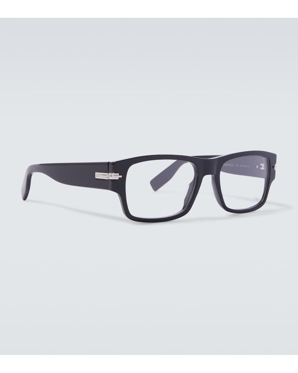Dior Brown Diorblacksuit Xl S1I Rectangular Glasses for men