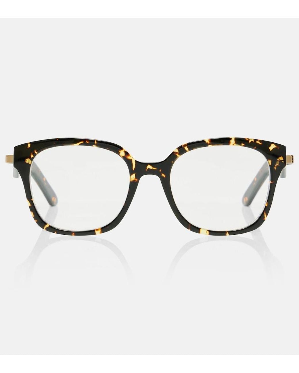 Dior Brown Cdioro S5I Square Glasses
