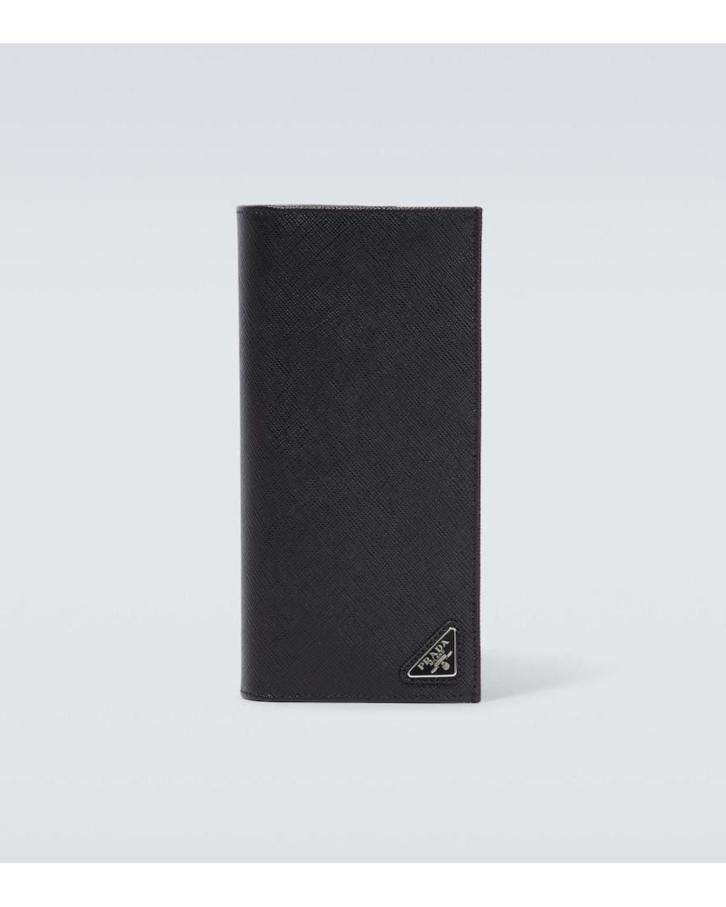 Prada Black Saffiano Leather Wallet for men