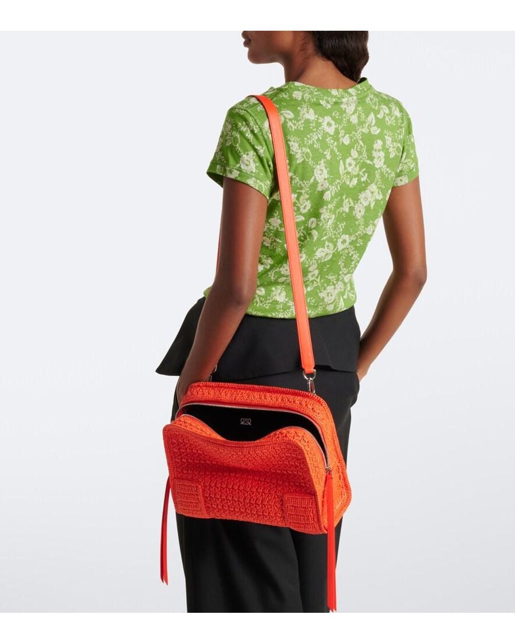 Loewe Red X Cosima Von Bonin Amazona 180 Medium Top-Handle Bag
