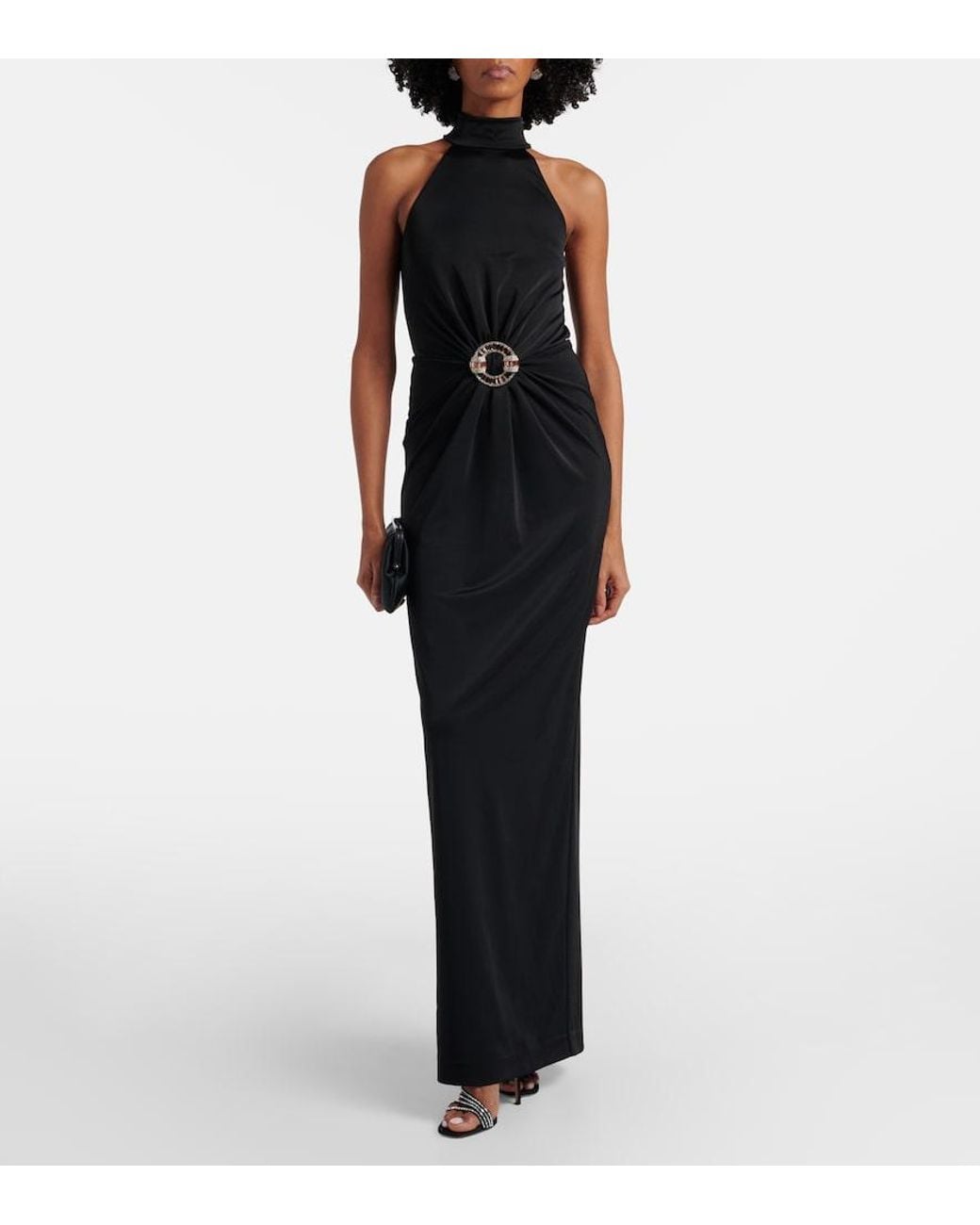 Rebecca Vallance Black Nala Maxi Dress
