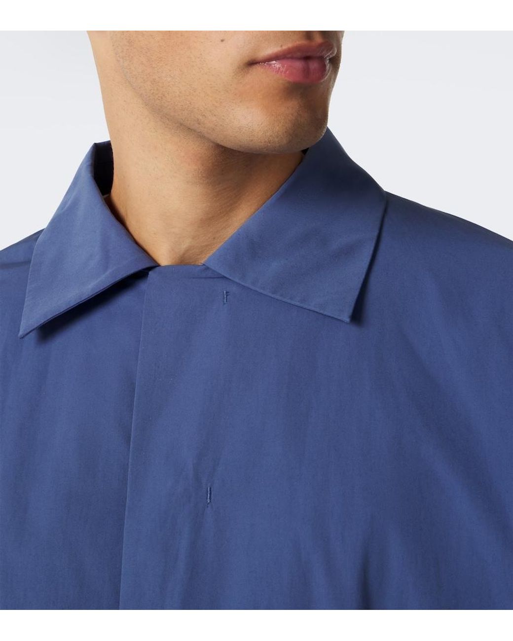 Kiko Kostadinov Blue Kippel Technical Blouson Jacket for men