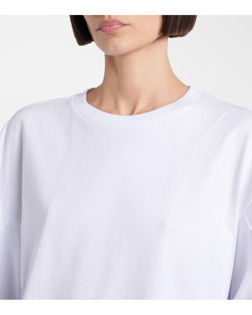 Dries Van Noten White Cotton T-Shirt