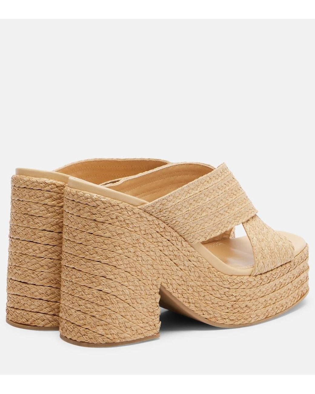 Souliers Martinez Natural Garda Raffia Sandals