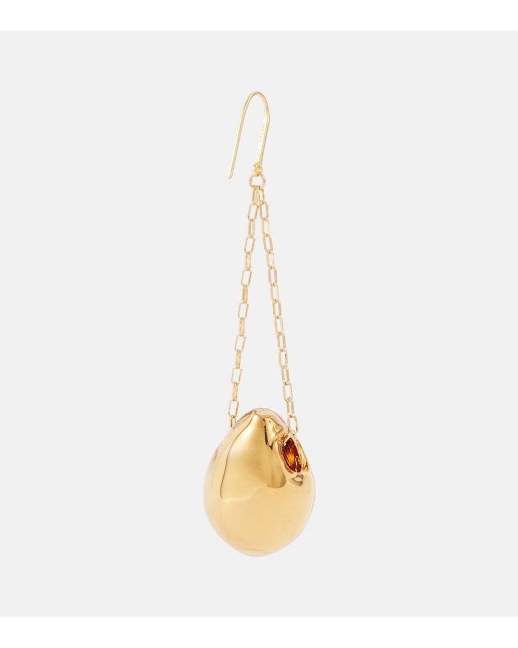 Pendientes Largos Bubble Isabel Marant de color Metallic