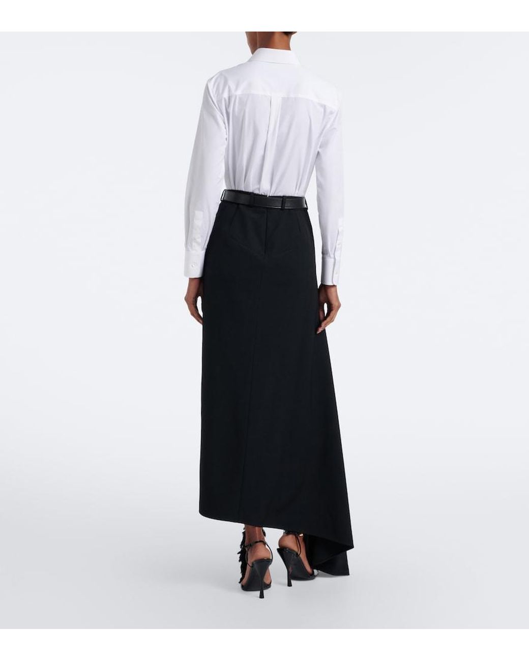 Gonna Midi di Givenchy in Black