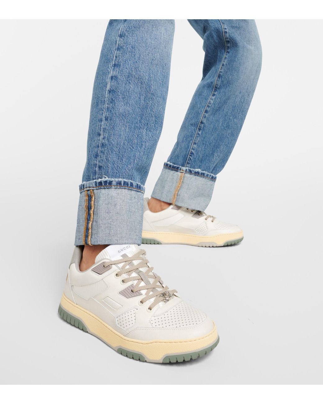 Distressed sneakers cheap gucci