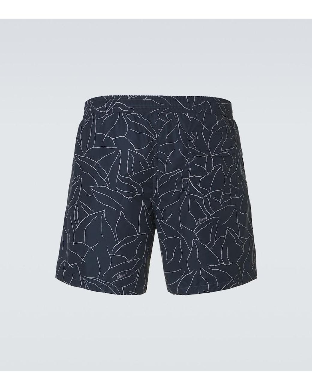Banador Estampado Brioni de hombre de color Blue