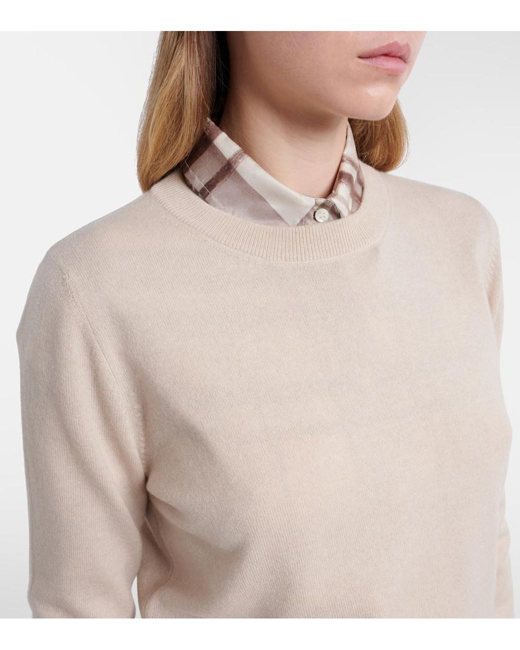 Pullover di Brunello Cucinelli in White