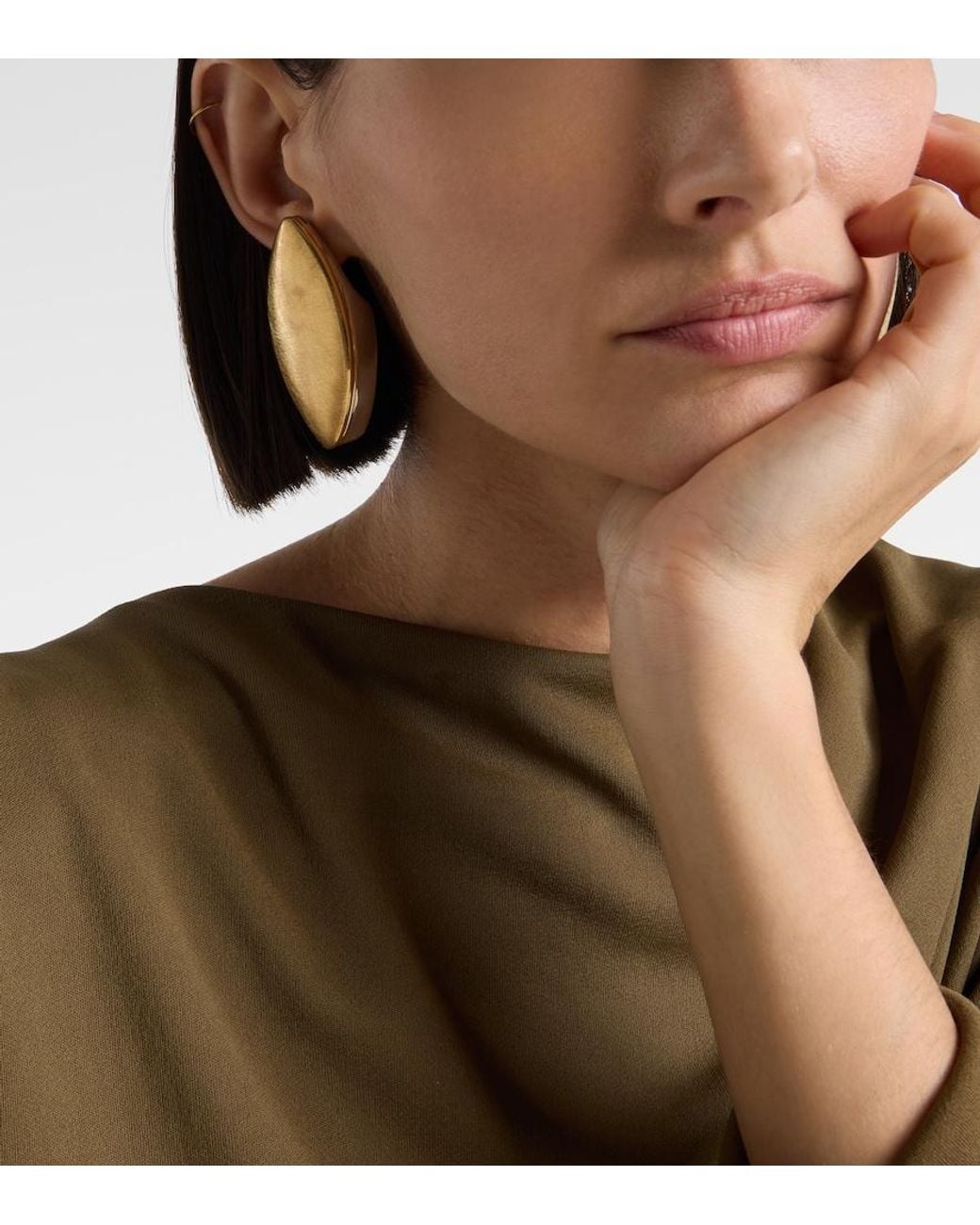 Jacquemus Natural Ohrringe Calissons