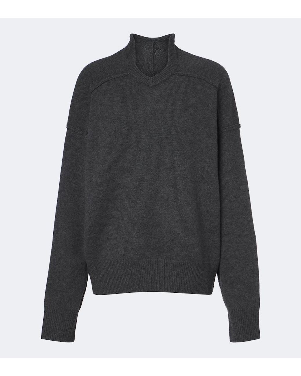 Coperni Gray Wool And Cashmere Sweater