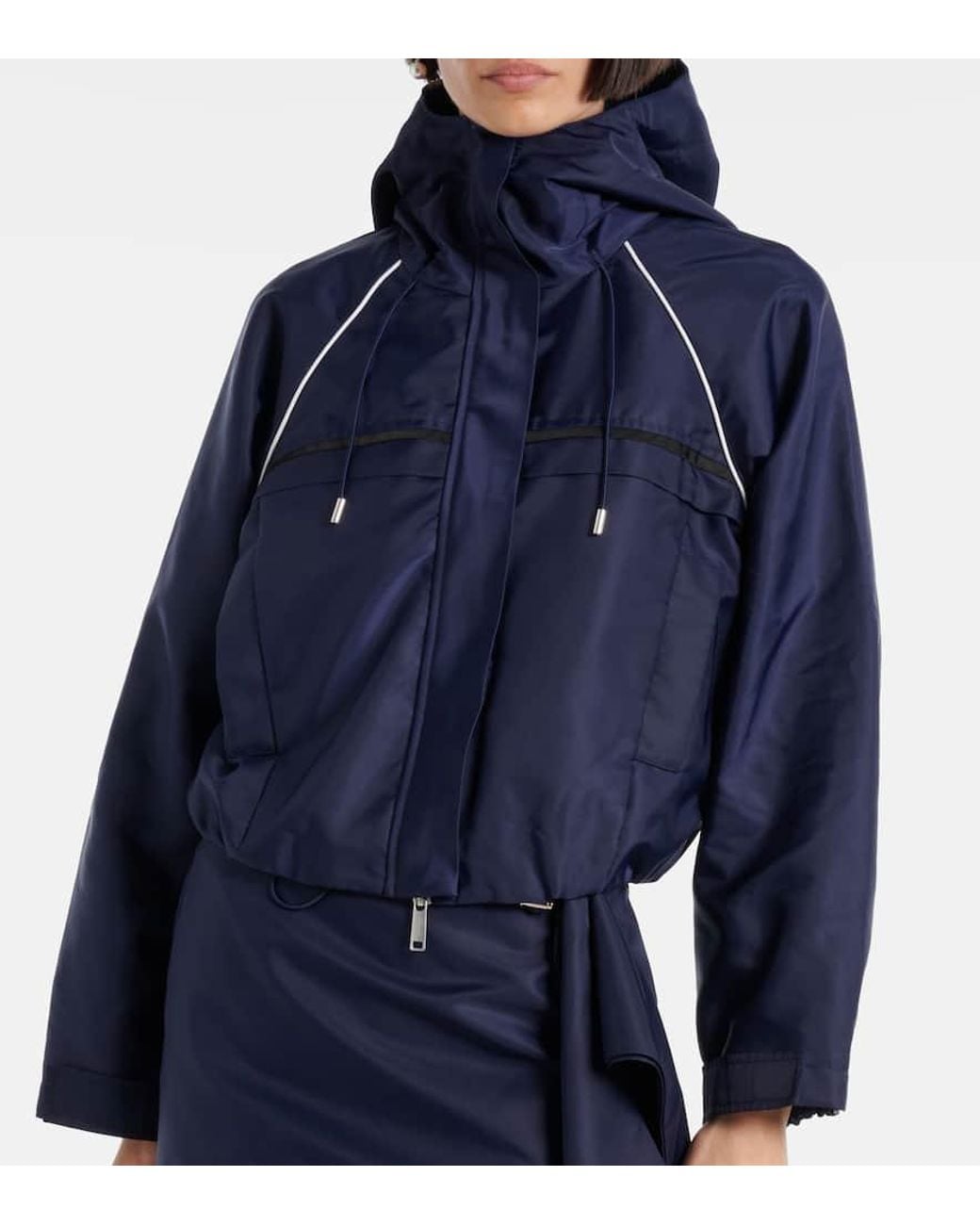 Self-Portrait Blue Technical Jacket