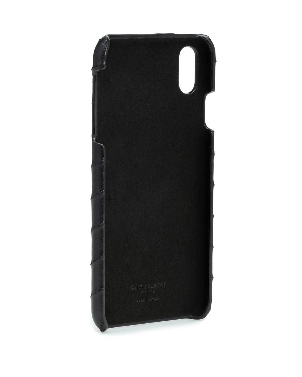 Saint Laurent Ysl-monogram Quilted-leather Iphone® Xs Case