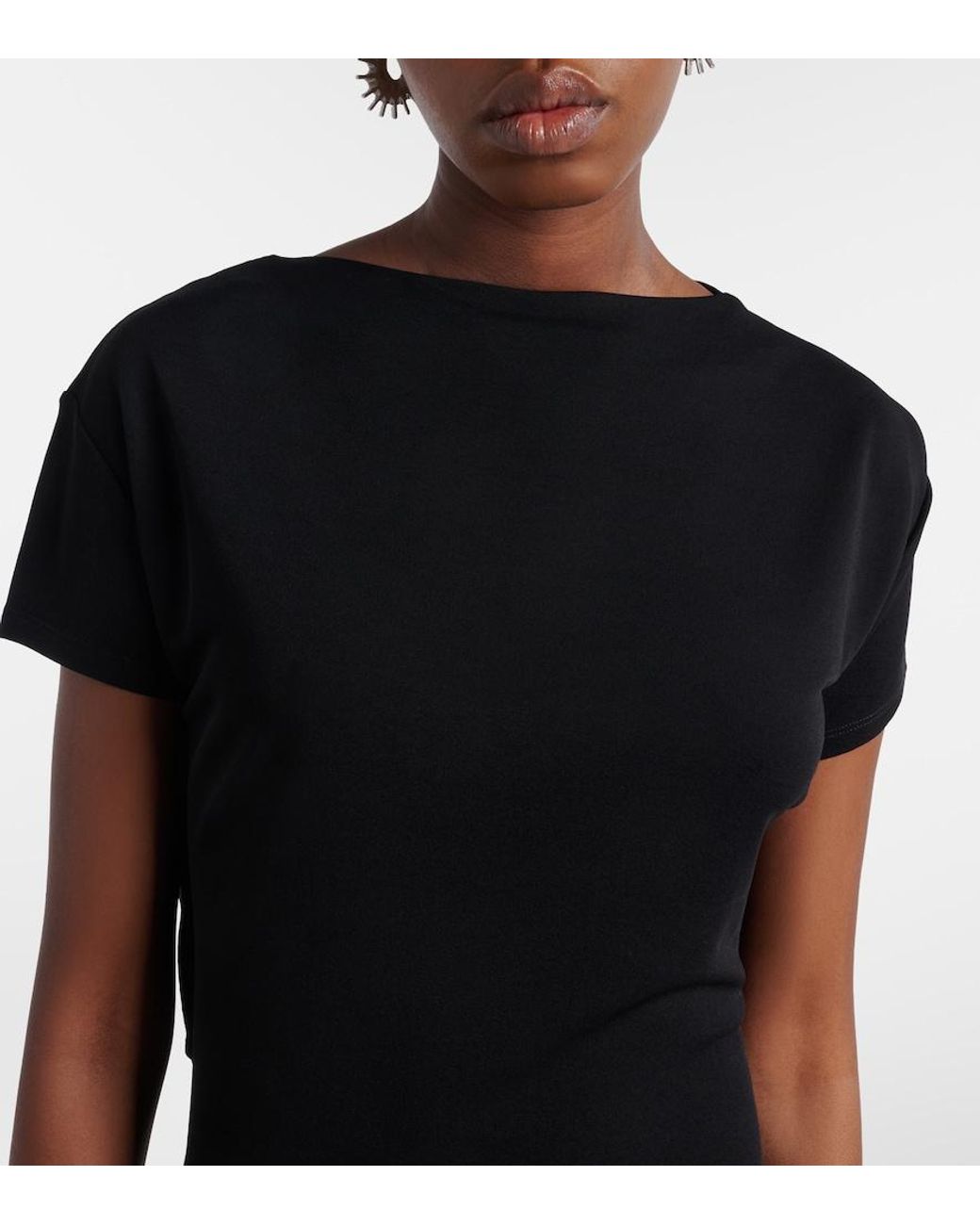 Jacquemus Black Mistral Minidress