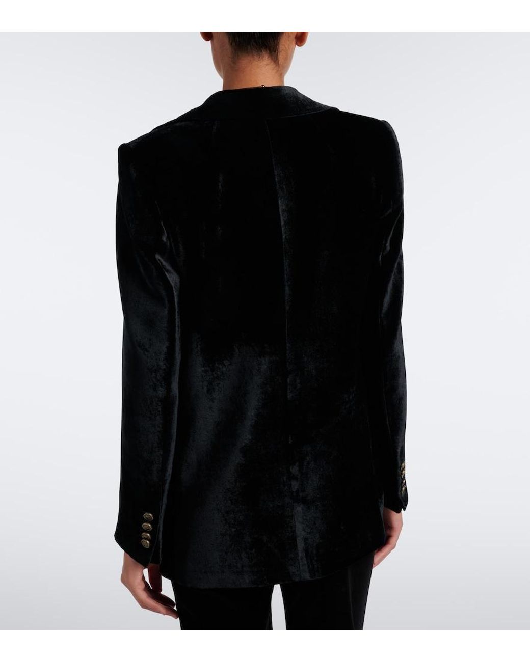 Etro Black Velvet Blazer