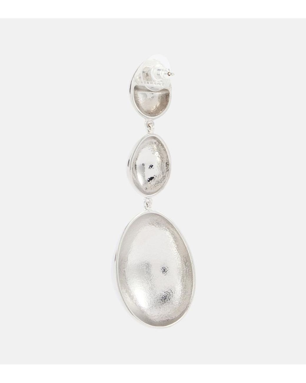 Isabel Marant White Awa Drop Earrings