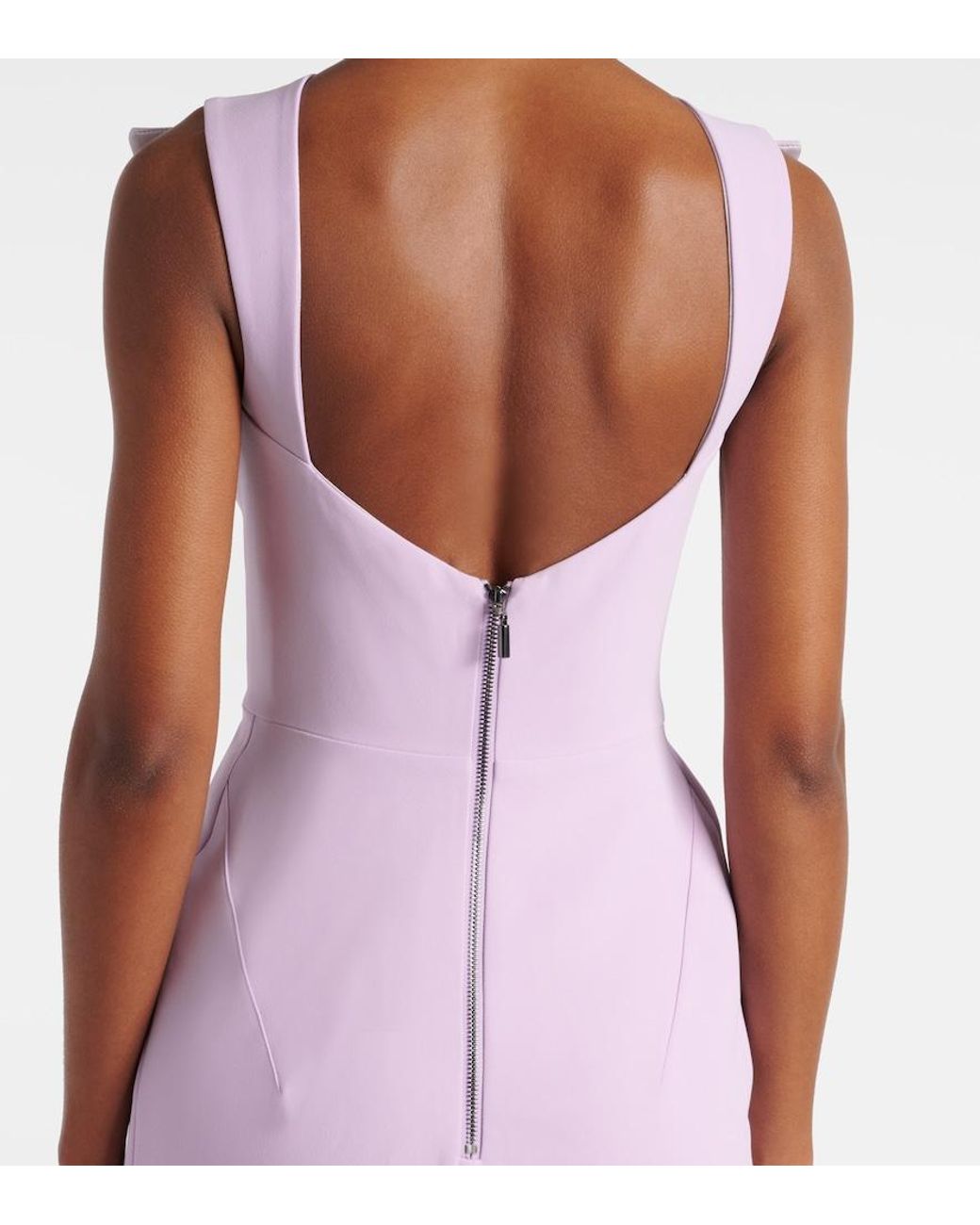 Abito Midi Singular di Maticevski in Pink