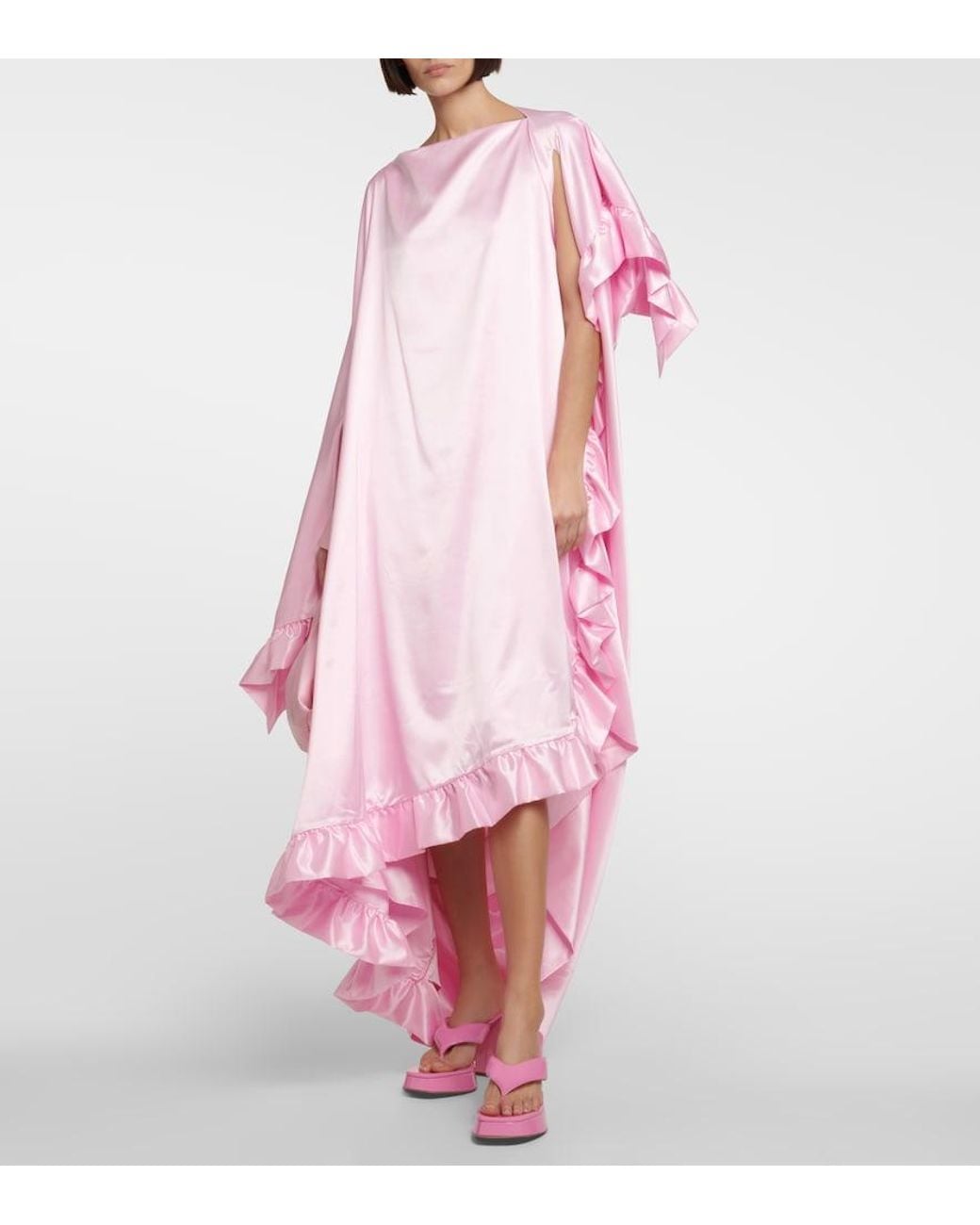 Gia Borghini Pink Patent Leather Platform Sandals