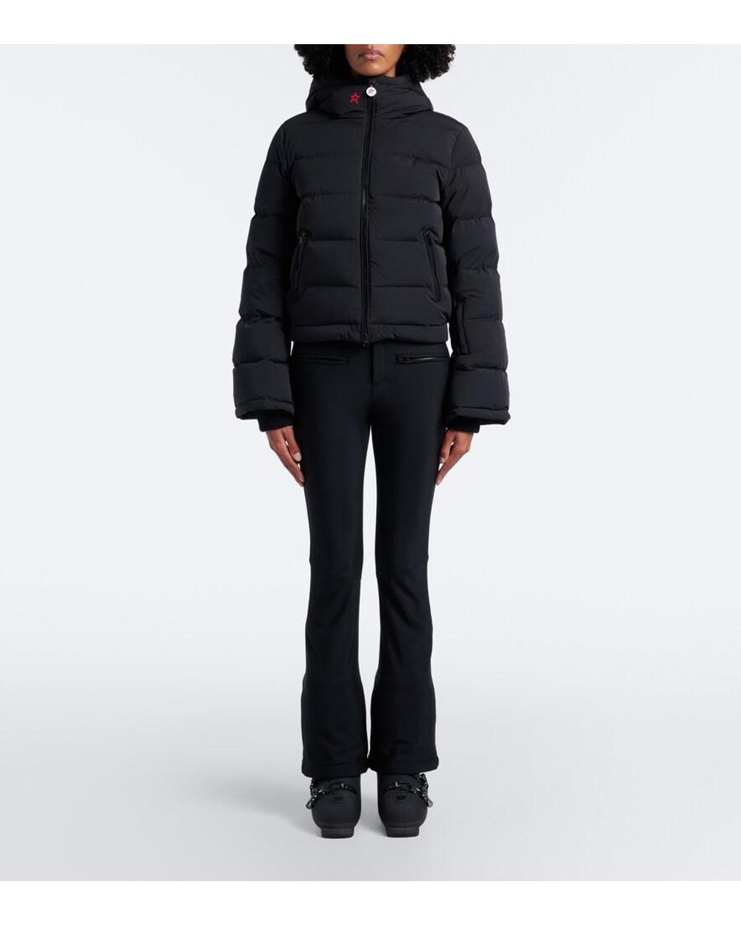 Perfect Moment Blue Polar Flare Down Ski Jacket