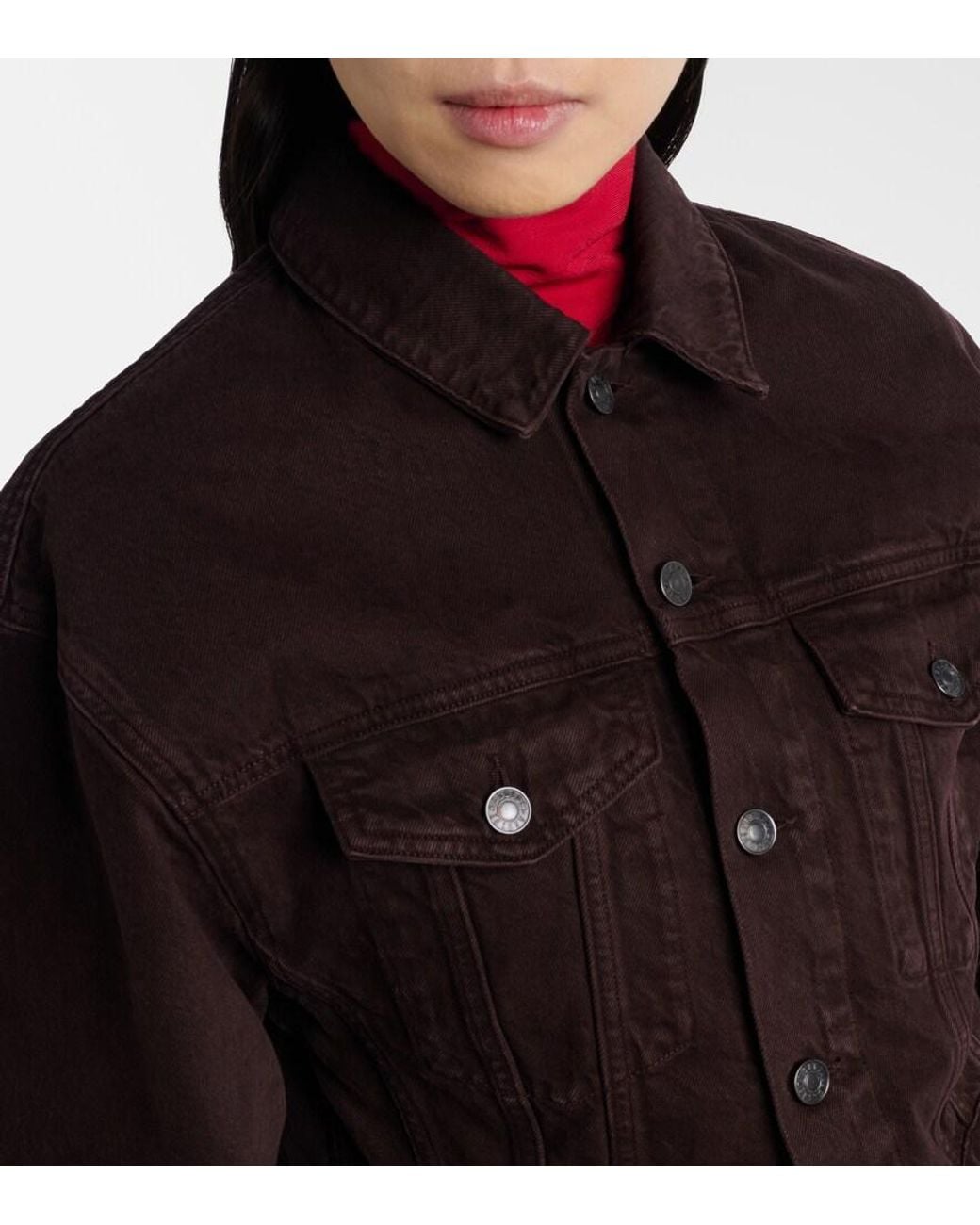 Agolde Brown Radley Denim Jacket