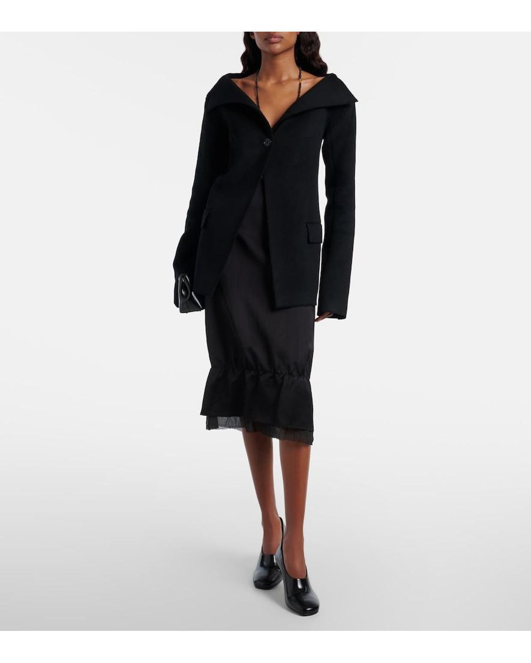 Totême  Black Wool Jacket