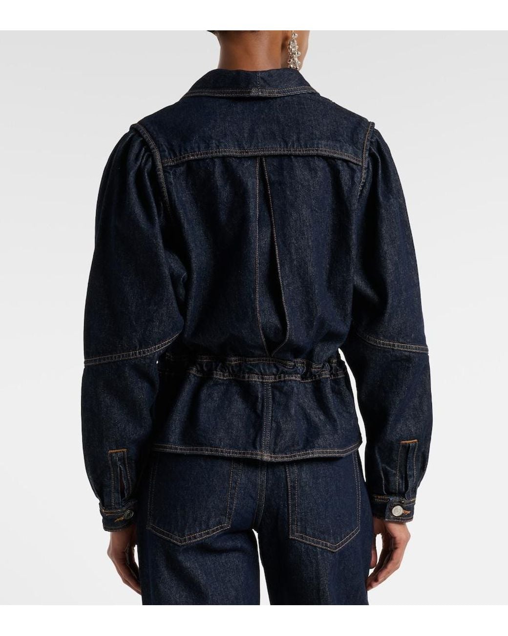 Isabel Marant Blue Dolie Denim Jacket