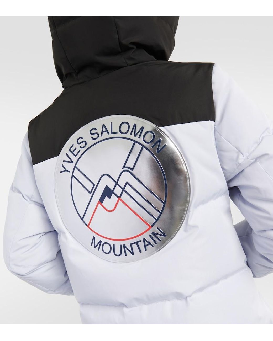 Yves Salomon Black Down Ski Jacket