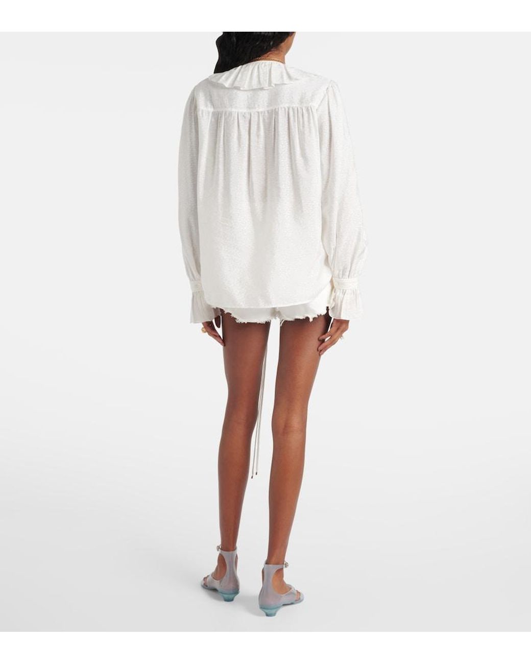 Blouse Chloé en coloris White