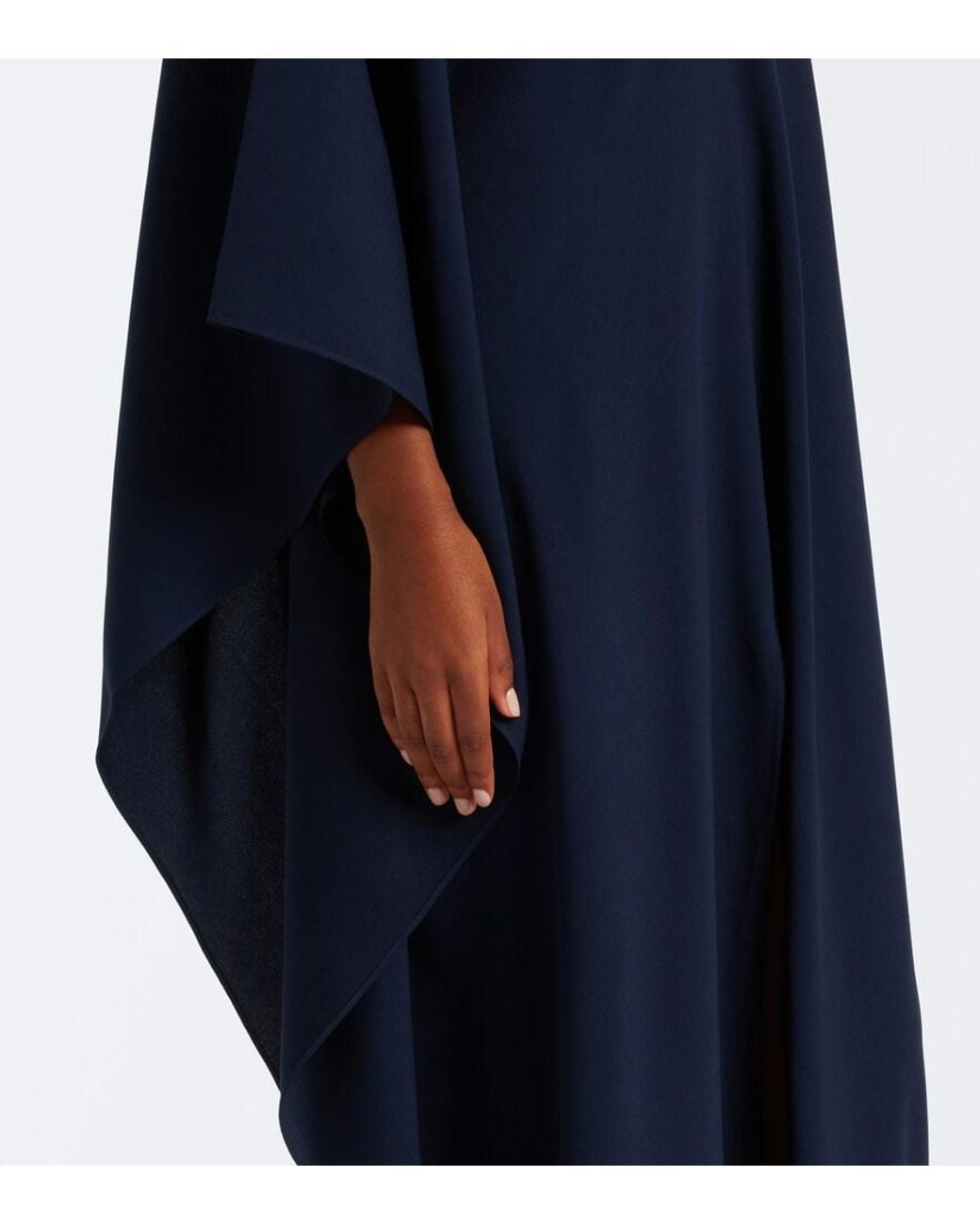 Taller Marmo Blue Ooo Crepe Cady Kaftan