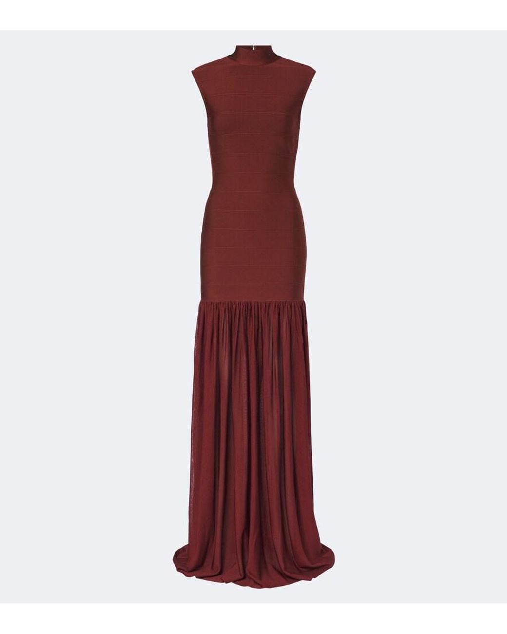 retroféte Red Zosima Knitted Gown