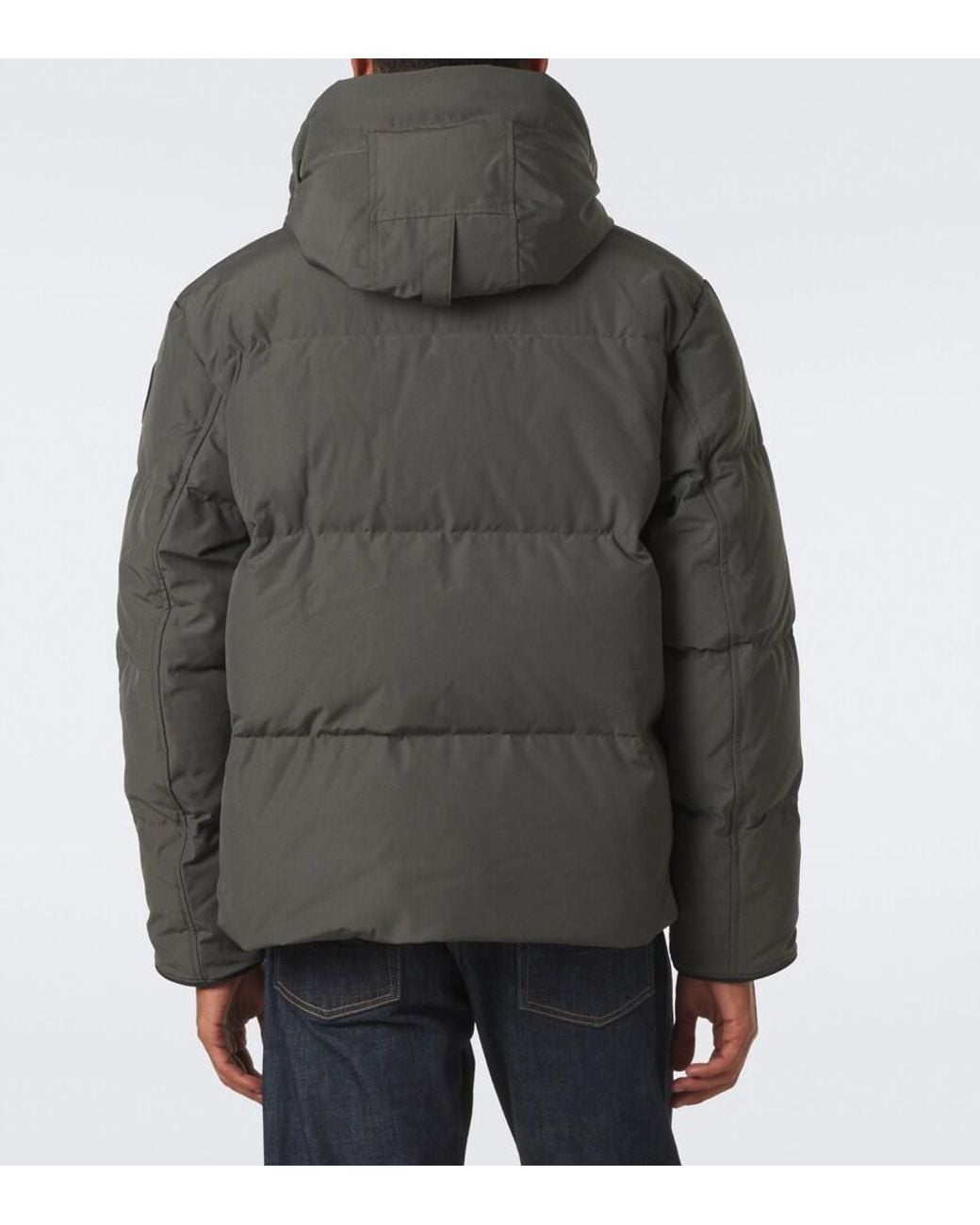 Canada Goose Green Seymour Hooded Down Jacket for men