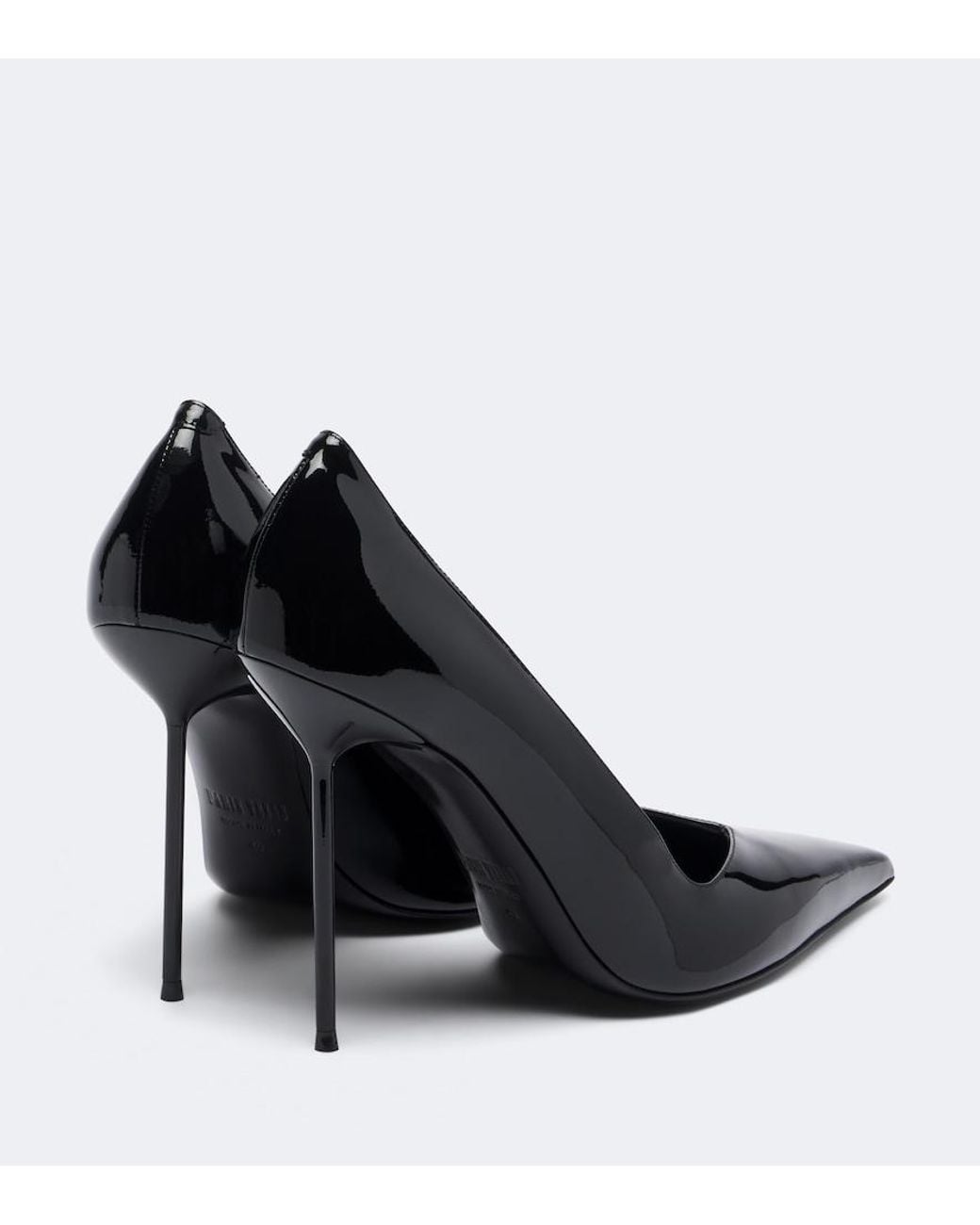 Paris Texas Black Lidia Patent Leather Pumps